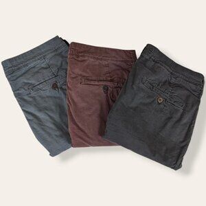Set of 3 American Eagle Slim Fit Chino Pants